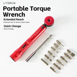 LITERIDE Bike Allen Key Spanner Torque Ratchet Wrench Portable Road Cycling Screwdriver Tyre Tool Set Bicycle Hand Repair Tools