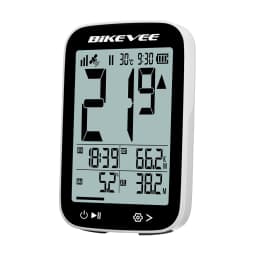 Wireless Bike Computer GPS Speedometer&Odometer Waterproof Multi-Functions Bike Computer with Auto Start/Stop/Backlight Holder