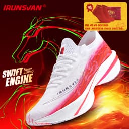 IRUNSVAN GT2.0 Full Palm T800 Carbon Plate Running Shoes Professional Marathon Sports Shoes Shock Absorbed Track and Field Shoes