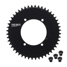 PASS QUEST GRX 110BCD Bicycle Chainring AERO Narrow Wide Teeth 9/10/11/12 Speed 7075 Material for SHIMANO GRX Crank