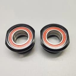 BMX Bottom Bracket Mini Bike Street Climbing BB EURO BC 1.37*24T BB Kit 19mm-48/8T Suitable for 73MM Teeth Pattern Rotation 19MM