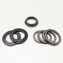 BMX Bottom Bracket Mini Bike Street Climbing BB EURO BC 1.37*24T BB Kit 19mm-48/8T Suitable for 73MM Teeth Pattern Rotation 19MM