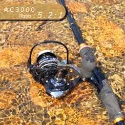DEUKIO 1.8/2.1m Carbon Spinning Combo, Ultralight Rod with 5.2:1 Reel, 8KG Max Drag Sensitive Fishing Set for Fresh/Saltwater