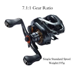 SOLOKING GKA200 Pro Baitcaster Reel Fishing Reel All Purpose Use 7.1/8.1 Gear Ratio BFS Reel 6+1 9KG Drag Fishing Reel