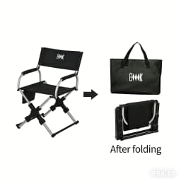 Outdoor Foldable Director Chair Aluminum Alloy Lightweight Camping Chair Portable Beach Fishing Hiking Picnic Seat Travel Furnit
