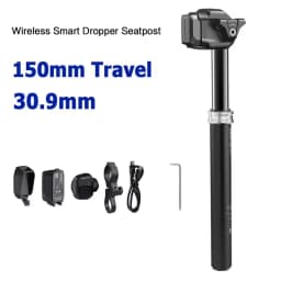 SEEKRUN S7 MTB Bike Seatpost Wireless Dropper 120/150/175mm Travel 30.9 31.6mm Electronic Height Adjustable Bicycle Saddle Post