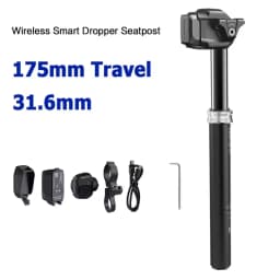 SEEKRUN S7 MTB Bike Seatpost Wireless Dropper 120/150/175mm Travel 30.9 31.6mm Electronic Height Adjustable Bicycle Saddle Post