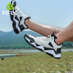 RAX Men's Outdoor Camping Wading Shoes Comfortable Lightweight Anti-Slip Beach Sandals Hiking Water Shoes