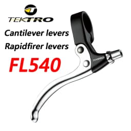 TEKTRO-Road Brake Levers FL540, Cantilever Brake Handle, Rapidfirer, Variable Speed, Bicycle Accessories