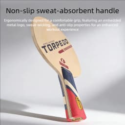NEW LAUNCH KOKUTAKU Torpedo Table Tennis Blade 5W+2C Outer Hinoki OFF+ Loop Drive Attack FL/CS