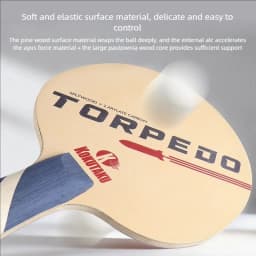 NEW LAUNCH KOKUTAKU Torpedo Table Tennis Blade 5W+2C Outer Hinoki OFF+ Loop Drive Attack FL/CS