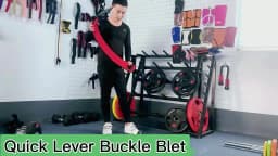13mm Thick Weightlifting Belt,Double Row Holes Powerlifting Belt,Bodybuilding Back Protector and Lumbar Support,Gym Belts