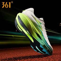361 Degrees STEED Men's Running Shoes Speed training Breathable Cushioning Durable Skidproof Male Marathon Sneakers 672612203