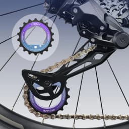 18T Hollow Pulley Wheel Rear Derailleur Ceramic Bearing Guide 9/10/11 Speeds DIY Bicycle R8000/7000 Accessories