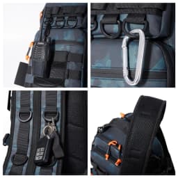 Professional Fishing Tackle Backpack Multi-Functional Waterproof Storage Bag Convertible Crossbody Chest Pack for Angling