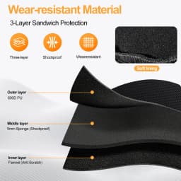 E-Bike Triangle Battery Bag Waterproof Bicycle Frame Storage Bag MTB Road Bike Triangle Bag Black Cycling Accessory Side Pocket