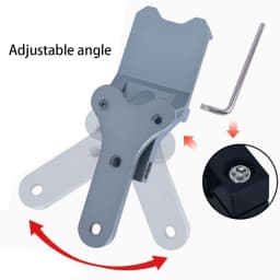 Adjustable Drop Leg Carry Platform Aluminum Tactical Y-Plate Pistol Holster Adapter For IPSC and IDPA Competition Holsters