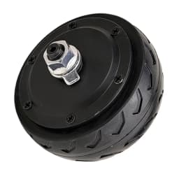 For Warehouse Black Brushless Motor Reliable Hub Motor For Commuting Scooter Motor Motor Weight 1.6 Kg Hall Sensor