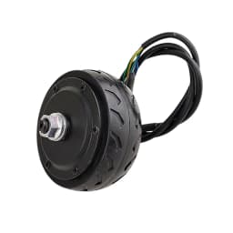 For Warehouse Black Brushless Motor Reliable Hub Motor For Commuting Scooter Motor Motor Weight 1.6 Kg Hall Sensor