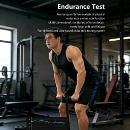 500kg High-Precision Isometric Strength Tester Dynameter Force Sensor Push Pull APP Control RFD Peak Force