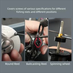 PYL 9+2 Fishing Reel Screwdriver Set - Professional Repair Tool for Shimano, Daiwa & Abu Baitcasting/Casting/Spinning Reels