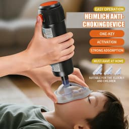 Anti Choking Emergency Device Choking Rescues Face Mask for Kids and Adults with 3 Mask Portable Home Choking First Aid Kit