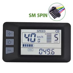 【Haytrix-S866】Fatbike V20 Screen EBike LCD Display Bicycle Speedometer Cycling Computer for Bikes Accessories