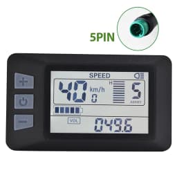 【Haytrix-S866】Fatbike V20 Screen EBike LCD Display Bicycle Speedometer Cycling Computer for Bikes Accessories