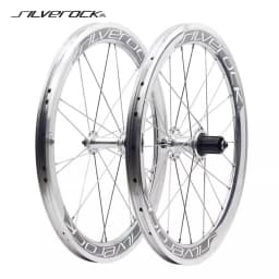 SILVEROCK SR40 Alloy Wheels 20 inch 406 451 V Brake Rim Caliper Brake 40 High Profile 74 100/130 Folding Bike Minivelo Wheelset