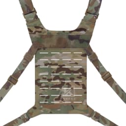 KRYDEX Tactical Chest Rig Shoulder Strap Back MOLLE Panel Add-on Loading System Airsoft Tactical Gear Accessories