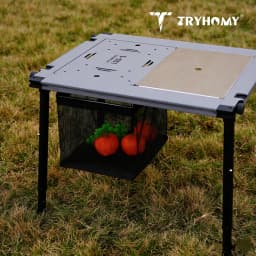 Folding 1 Unit Net Drain Basket Outdoor IGT Camping Storage Box 1 Unit Pull-out Mesh Drain Basket IGT Accessories