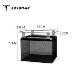 Folding 1 Unit Net Drain Basket Outdoor IGT Camping Storage Box 1 Unit Pull-out Mesh Drain Basket IGT Accessories