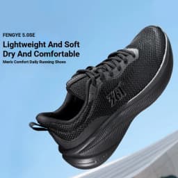 361 Degrees Fengye 5.0 SE Wear-resistant Comfortable Soft Breathable Jogging Lightweight Breathable Male Sneakers 672622232