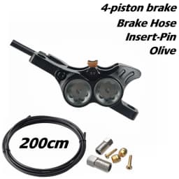 ZRACE M1 X2 / X4 MTB Hydraulic Brake,Full CNC Lightweight, MTB Oil Pressure Disc Brake Set, Front and Rear MTB Brake