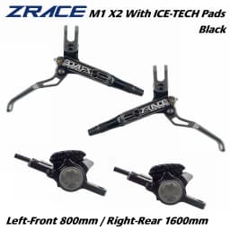 ZRACE M1 X2 / X4 MTB Hydraulic Brake,Full CNC Lightweight, MTB Oil Pressure Disc Brake Set, Front and Rear MTB Brake