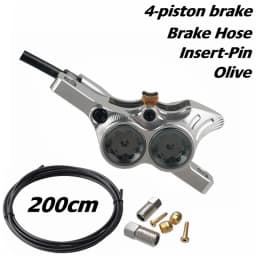ZRACE M1 X2 / X4 MTB Hydraulic Brake,Full CNC Lightweight, MTB Oil Pressure Disc Brake Set, Front and Rear MTB Brake
