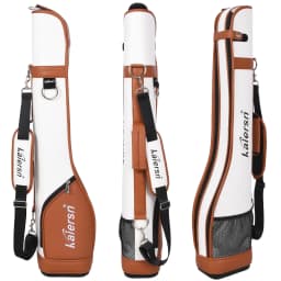 Waterproof Microfiber Leather Durable Multipurpose Sports Golf Club Bag,Portable Lightweight Park Golf Gun Bag, Golf Supplies