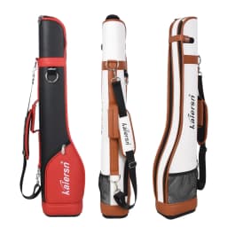 Waterproof Microfiber Leather Durable Multipurpose Sports Golf Club Bag,Portable Lightweight Park Golf Gun Bag, Golf Supplies