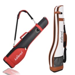 Waterproof Microfiber Leather Durable Multipurpose Sports Golf Club Bag,Portable Lightweight Park Golf Gun Bag, Golf Supplies