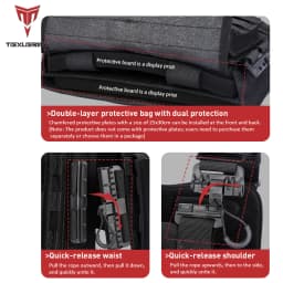 Quick-release Training Vest Training Vest Molle Multifunctional Outdoor Vest Equipment Plate Carrier Airsoft Tactical Vest