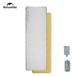 Naturehike New 3.5 High R-value Camping Air Mattress Lightweight Sleeping Air Pad Portable Quick Inflatable Travel Hiking Mats