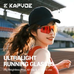 KAPVOE UV400 Photochromic Mountaineering Sunglasses Outdoor Sports Glasses for Running Hiking and Cycling Driving Sunglasses