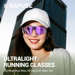 KAPVOE UV400 Photochromic Mountaineering Sunglasses Outdoor Sports Glasses for Running Hiking and Cycling Driving Sunglasses