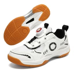 Men's Table Tennis Shoes, Women's Badminton Shoes, Student Fashion Sports Shoes, Using the Boa System, Lightweight Non-Slip Indoor Court Training Shoes, Tennis Running Shoes (Sizes 31-40)
