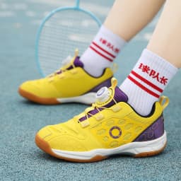 Men's Table Tennis Shoes, Women's Badminton Shoes, Student Fashion Sports Shoes, Using the Boa System, Lightweight Non-Slip Indoor Court Training Shoes, Tennis Running Shoes (Sizes 31-40)