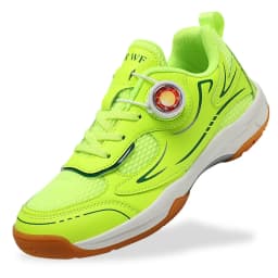 Men's Table Tennis Shoes, Women's Badminton Shoes, Student Fashion Sports Shoes, Using the Boa System, Lightweight Non-Slip Indoor Court Training Shoes, Tennis Running Shoes (Sizes 31-40)