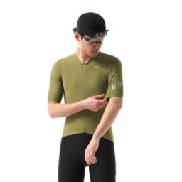 GRC Men's Tech Short Sleeve Jersey Cycling Apparel Performance Bike Wear Comfortable Breathable Sports Top for Men
