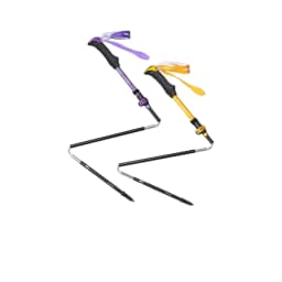 Hiking Poles Three Sections of Aluminum Pole for Mountaineering Hiking Skiing Travel Poles Climbing Trekking Poles Hiking Stick