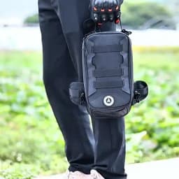 1PCS Motorcycle Fuel Tank Bag, Motorbike Leg Waist Chest Pouch, 5L Backpack Motorcycle Accessories