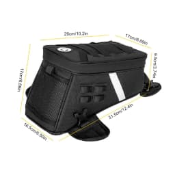 1PCS Motorcycle Fuel Tank Bag, Motorbike Leg Waist Chest Pouch, 5L Backpack Motorcycle Accessories